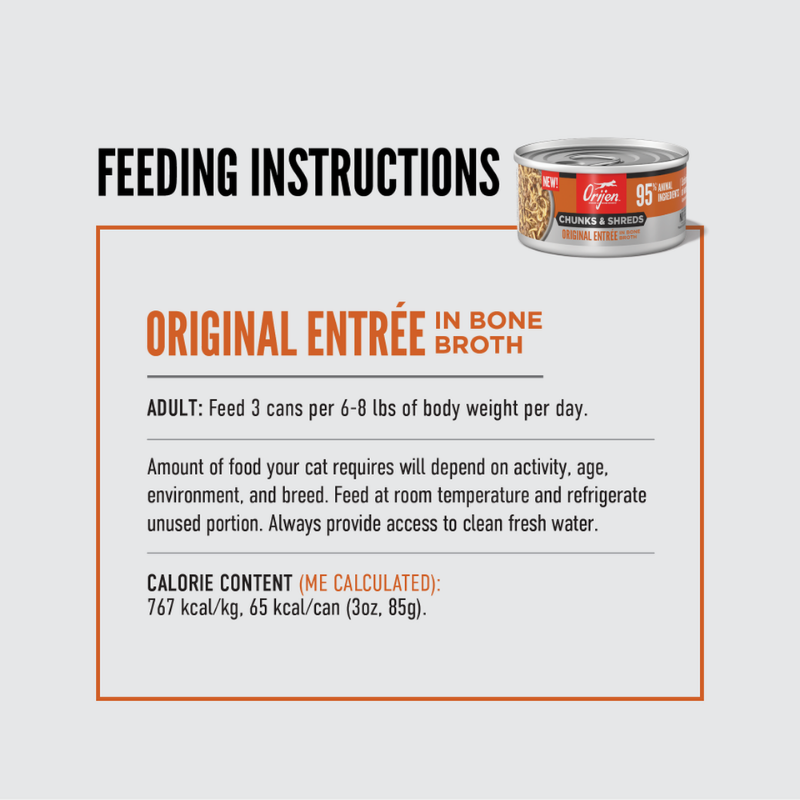 Furville Orijen Cat cans
