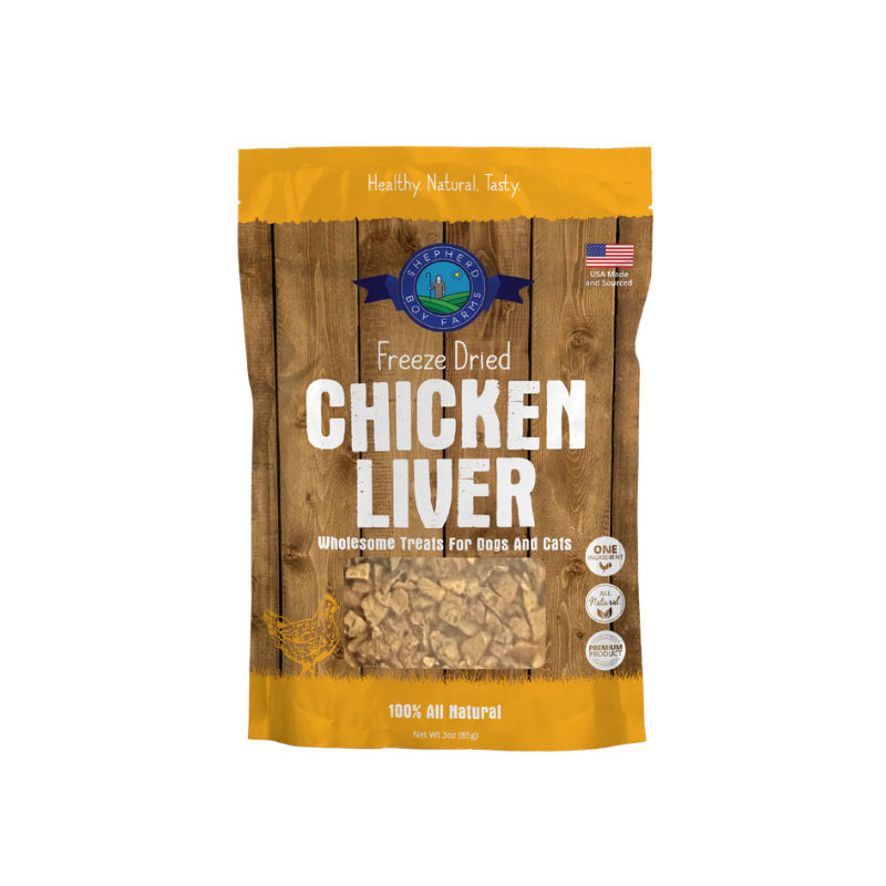 Shepherd Boy Farms Free Dried Chicken Liver