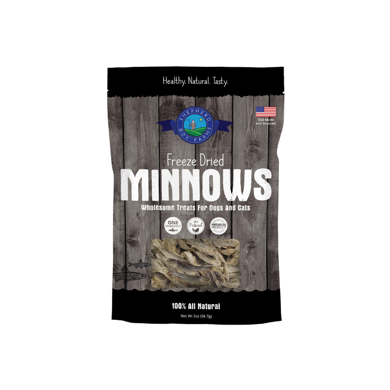 Shepherd Boy Farms Freeze Dried Minnows