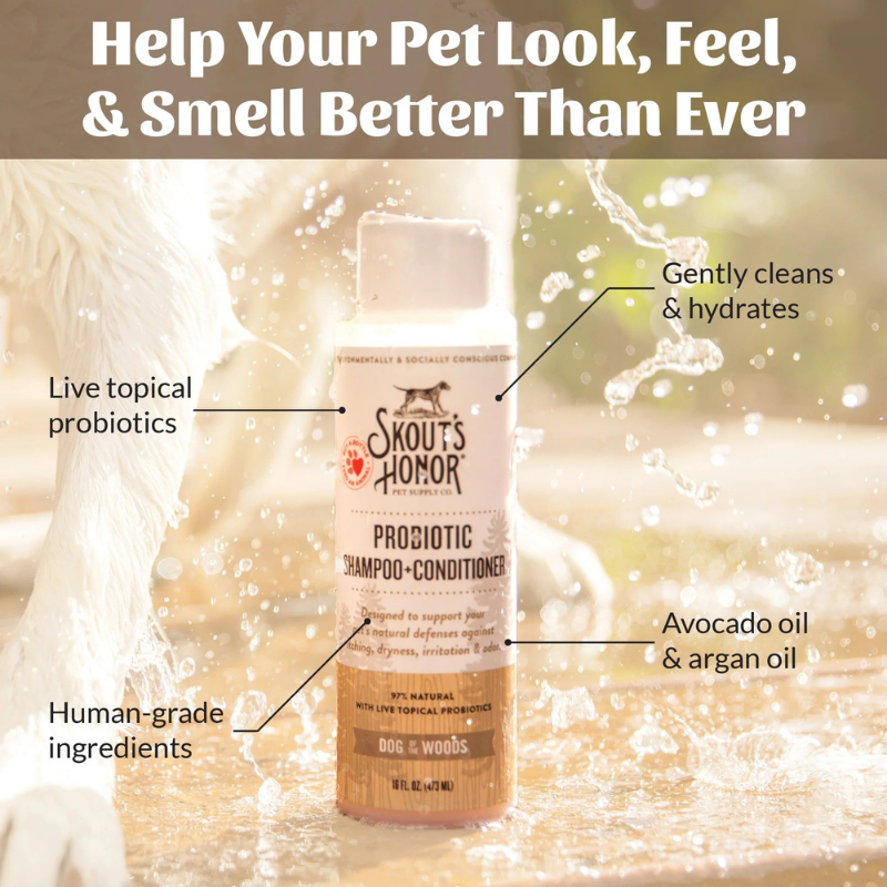 SKOUTS HONOR Dog The Woods Shampoo Conditioner
