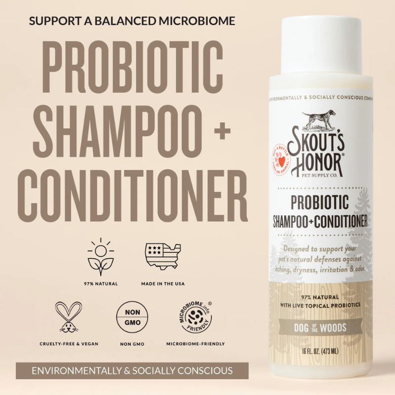 SKOUTS HONOR Dog The Woods Shampoo Conditioner