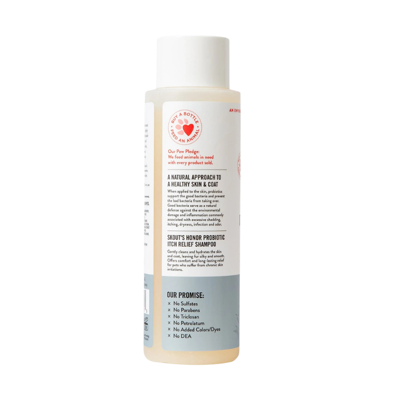 SKOUT'S HONOR Dog Probiotic Itch Relief Shampoo
