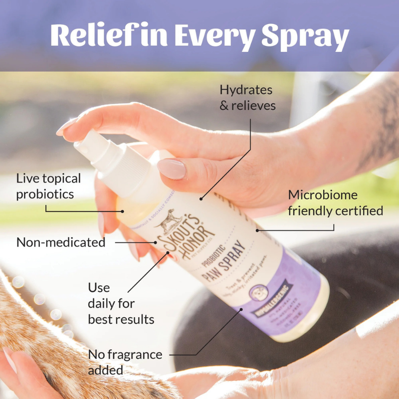 SKOUT'S HONOR Probiotic Paw Spray