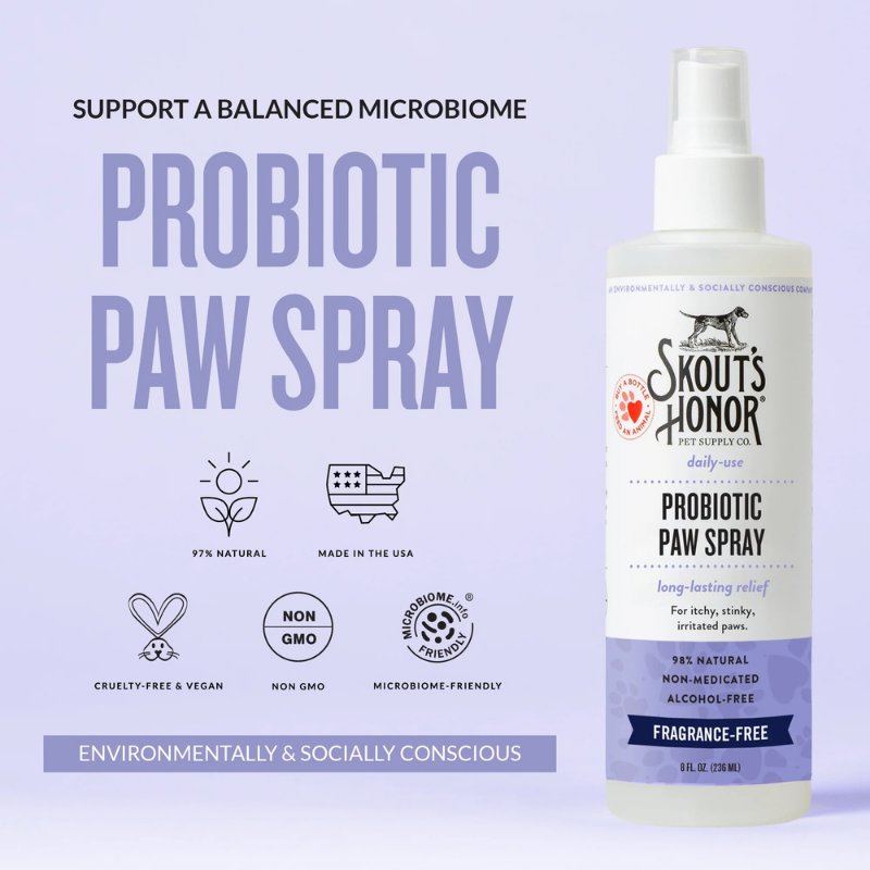 SKOUT'S HONOR Probiotic Paw Spray