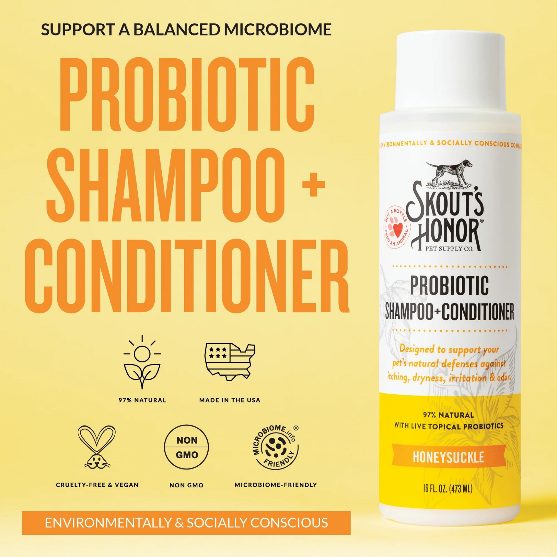 Furville Probiotic Skouts Honor SHampoo
