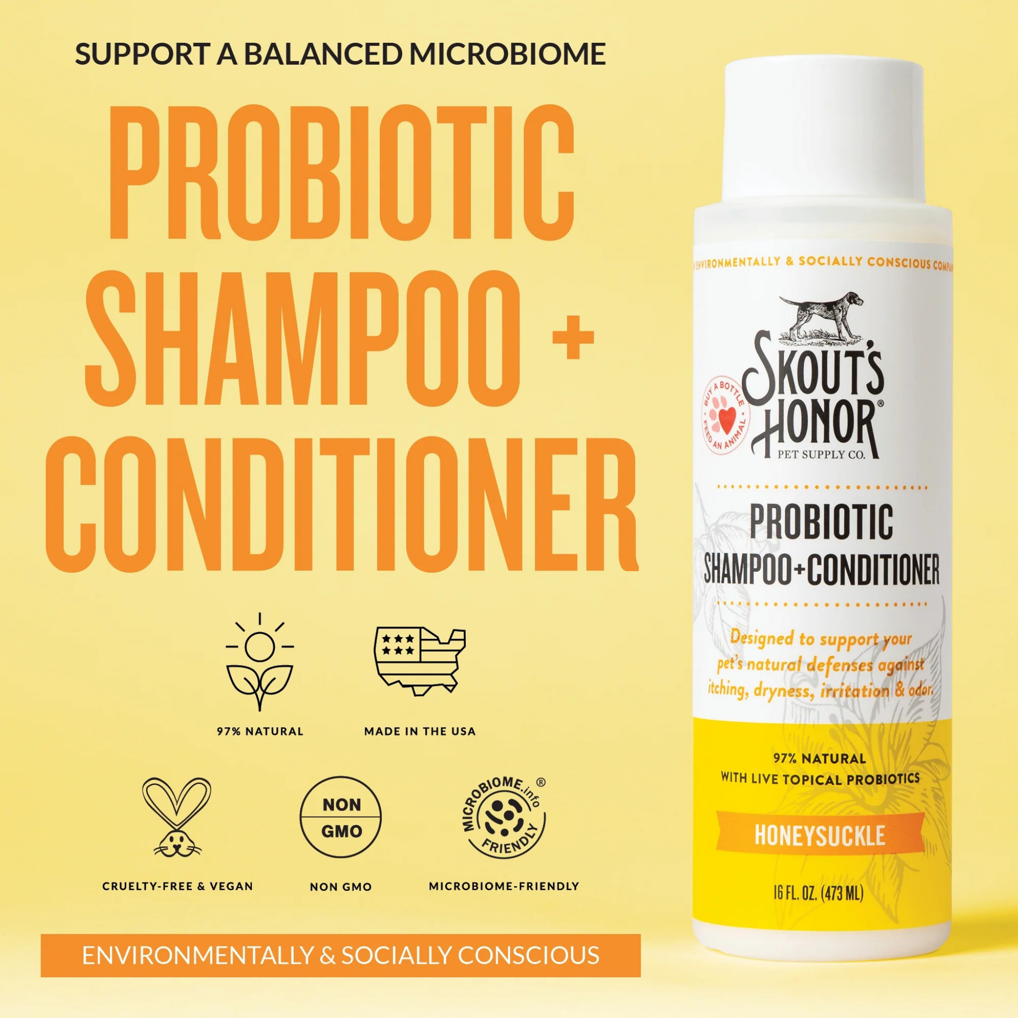 Furville Probiotic Skouts Honor SHampoo