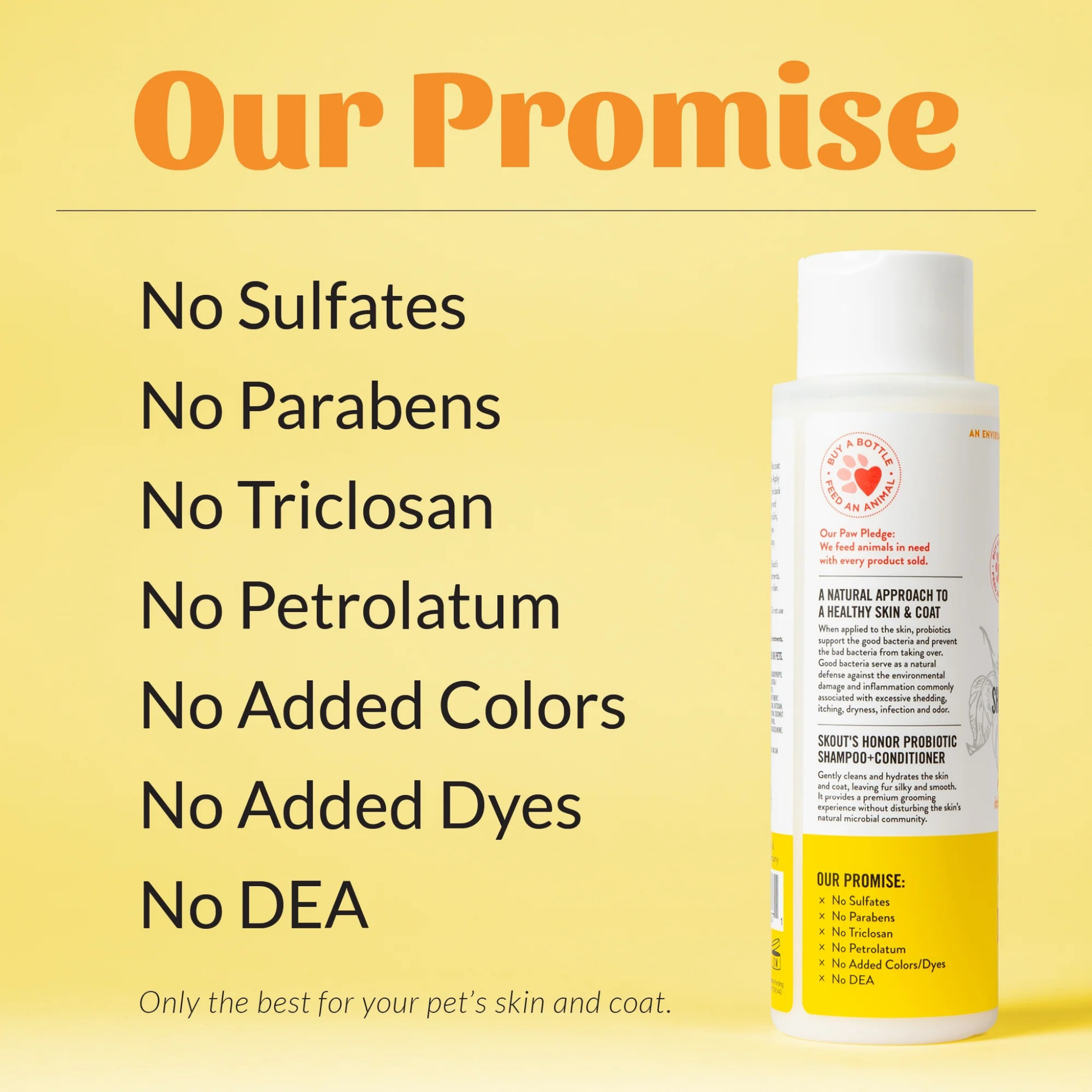 Furville Probiotic Skouts Honor SHampoo