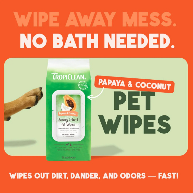 Furville No Bath wipes