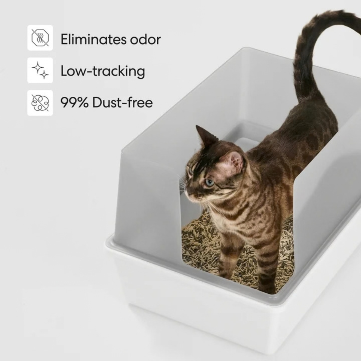 Furville Tofy and bentonite Tuft and Paw Really Great Cat Litter