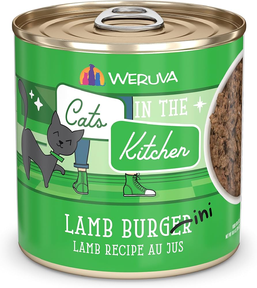 CATS IN THE KITCHEN CAT LAMB BURGERINI 10OZ