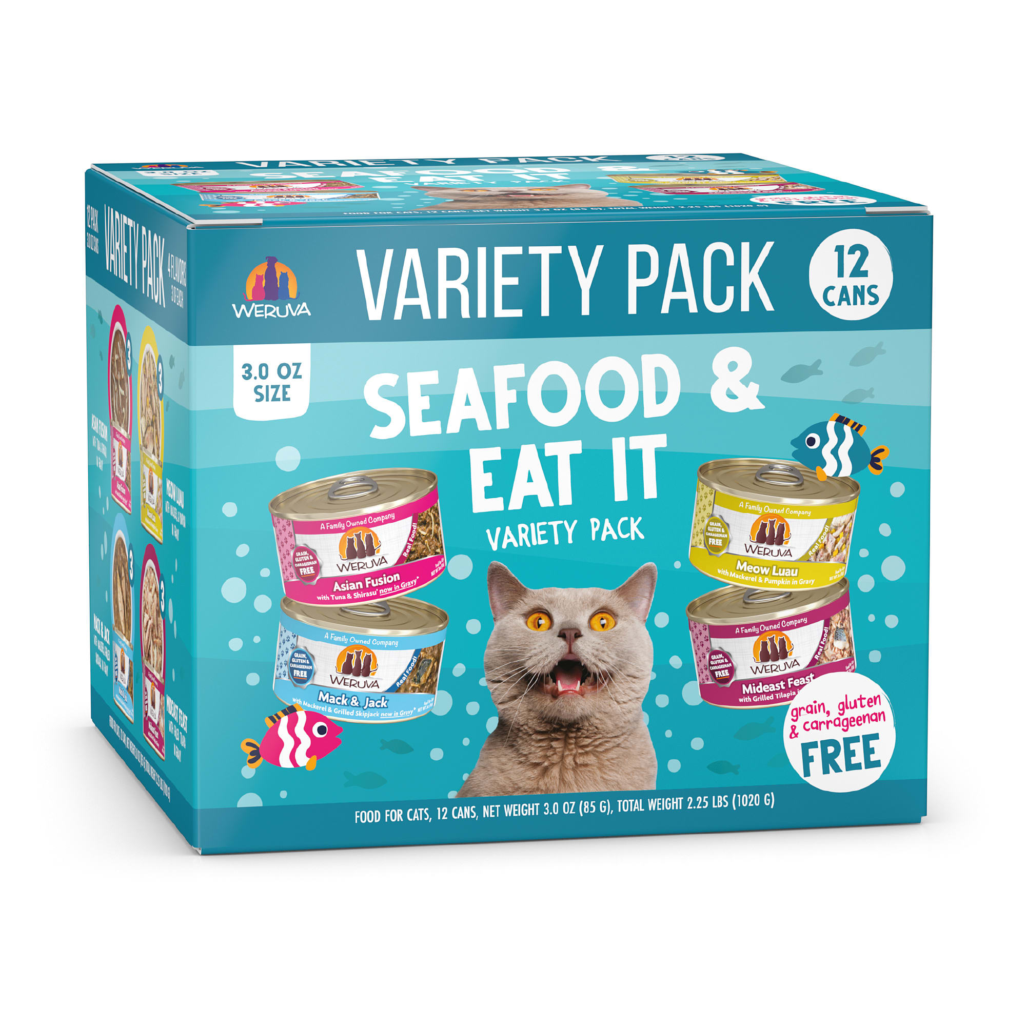 Classics Seafood & Eat It Variety Pack 5.5 Oz. Case of 12