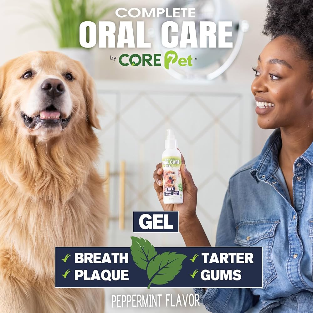 Core Pet - Oral Care D Gel Pep 4oz