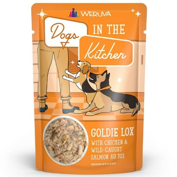 DOGS IN THE KITCHEN DOG CLASSIC GOLDIE LOX 2.8OZ POUCH