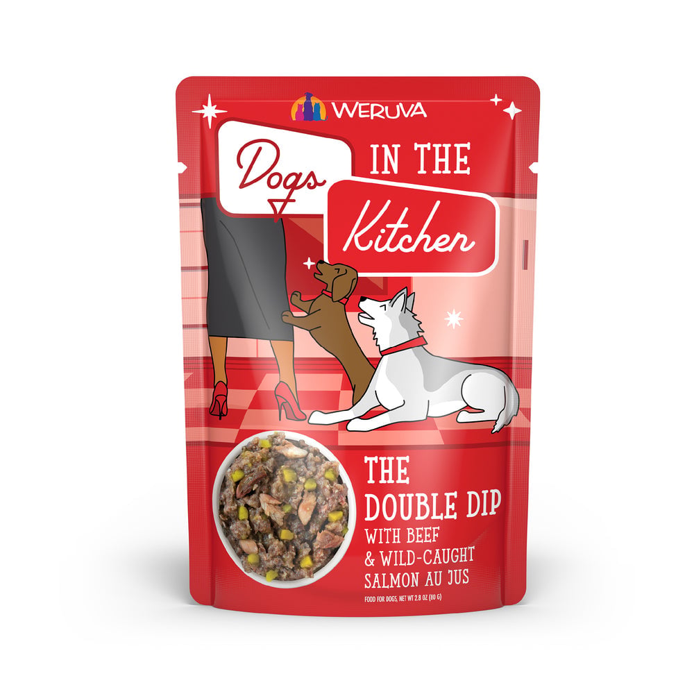 DOGS IN THE KITCHEN THE DOUBLE DIP 2.8OZ POUCH