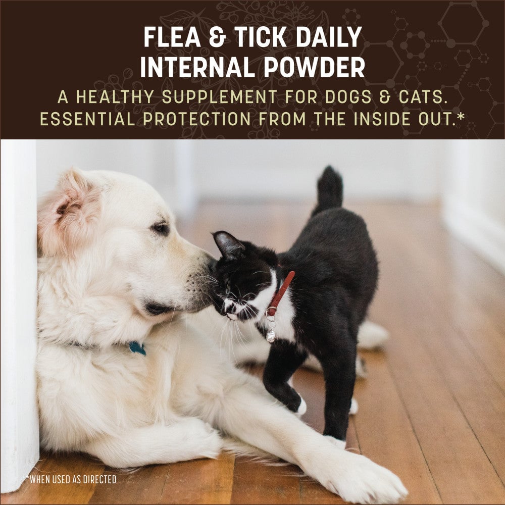 EARTH ANIMAL DOG APOTHECARY NATURAL FLEA & TICK DAILY INTERNAL POWDER SUPPLEMENT 1LB