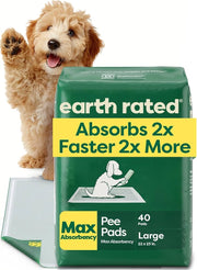 EARTH RATED DOG - Puppy Pee Pads - Large 22x23