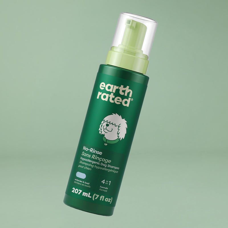 EARTH RATED DOG SHAMPOO NO RINSE 7OZ