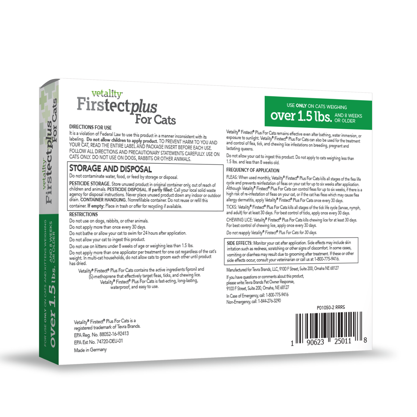 Firstectplus for Cats over 1.5lbs