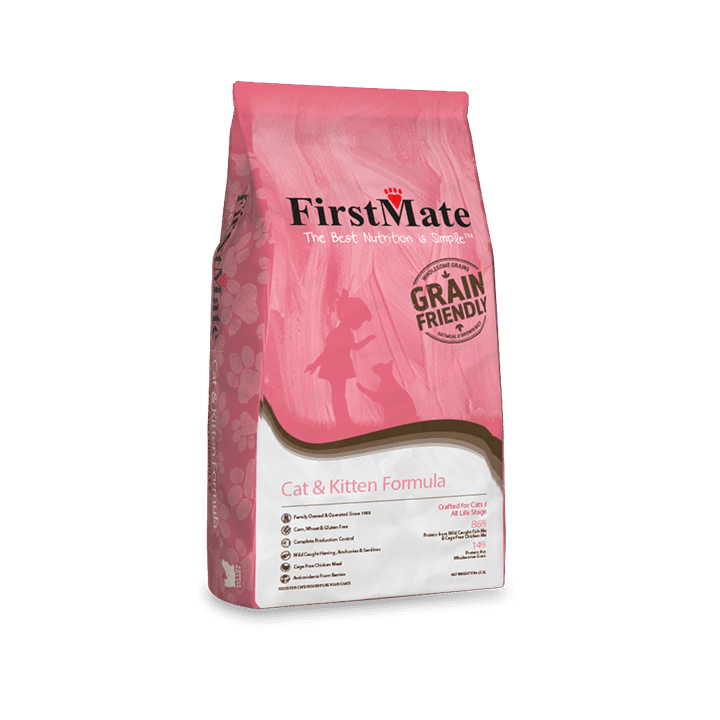 FIRSTMATE Cat & Kitten - Grain Friendly - Dry Food