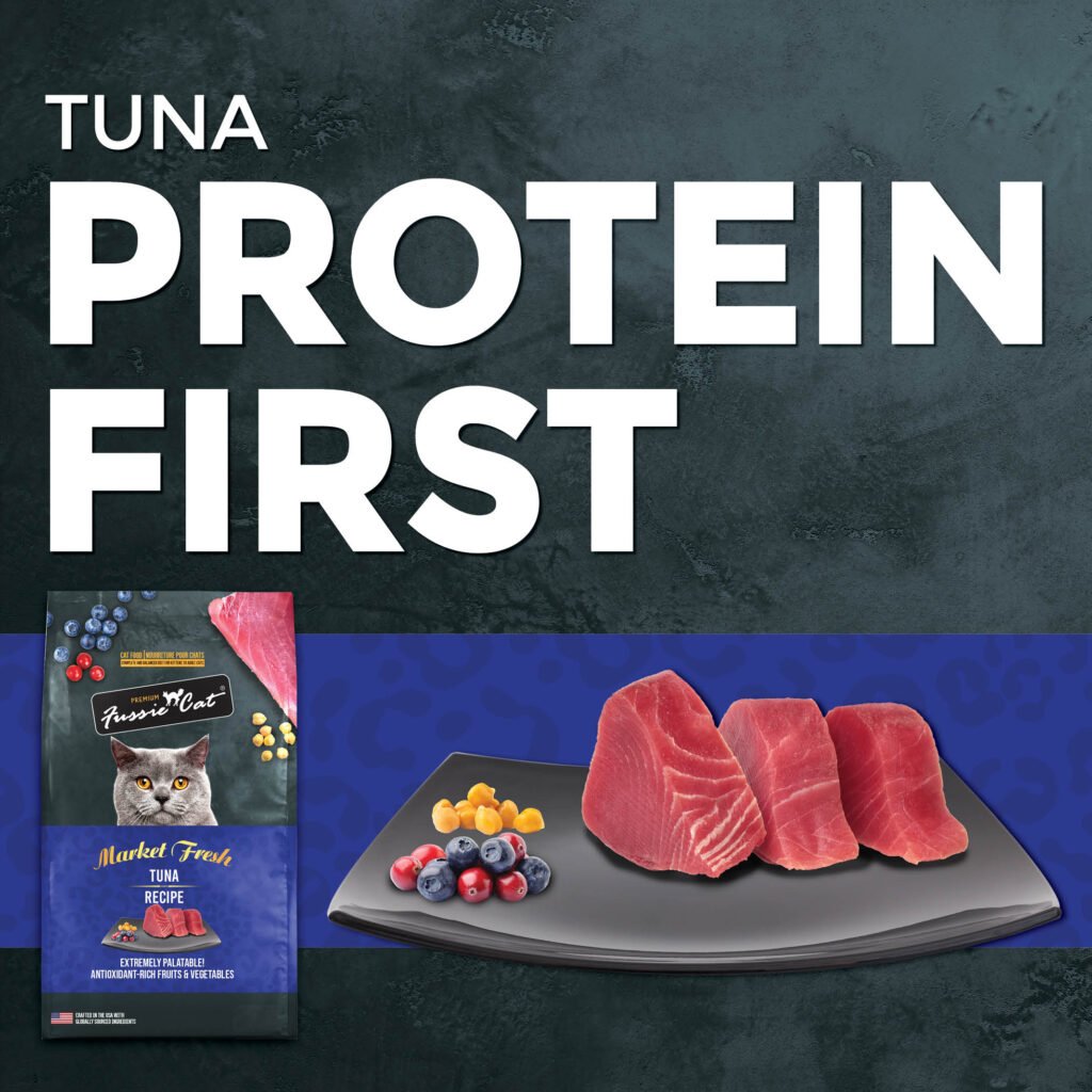 FUSSIE CAT - Market Fresh Tuna  - Dry Food