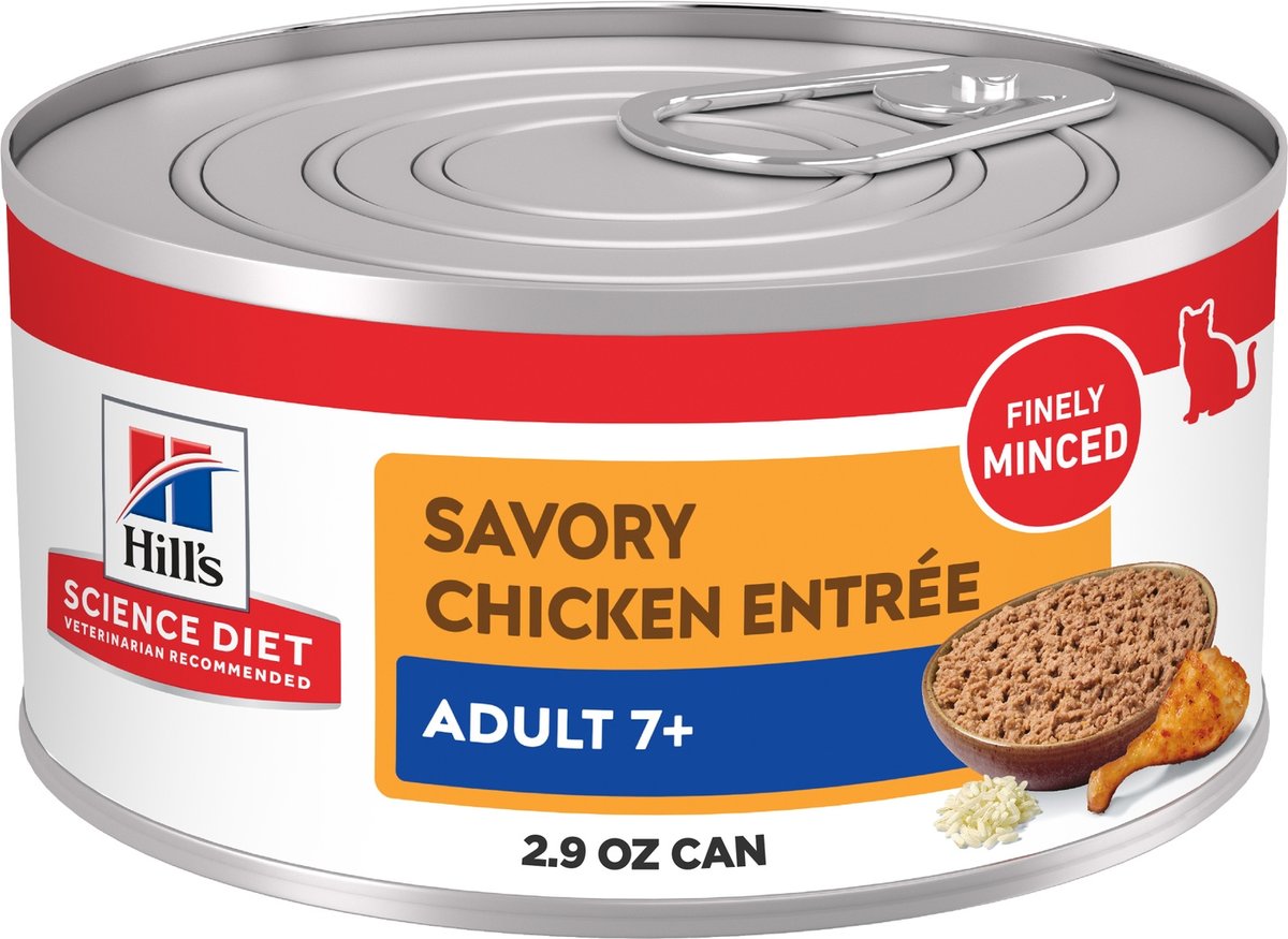 HILLS SCIENCE DIET Cat - Indoor Savory Chicken Entree Canned Food