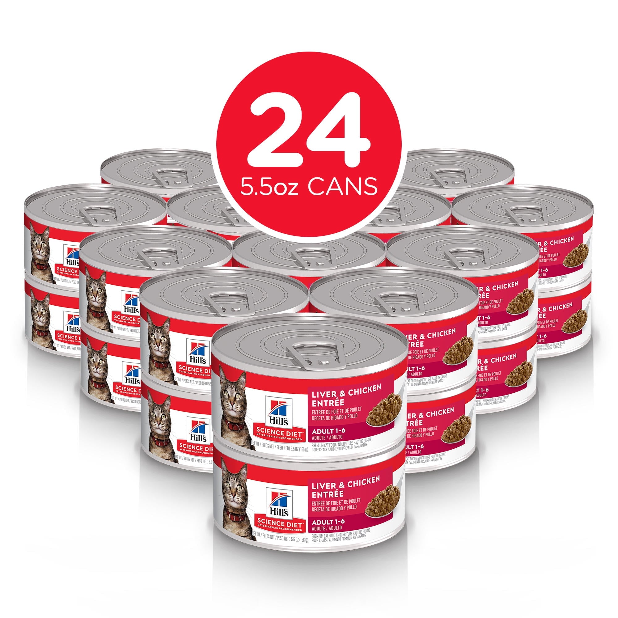 HILLS SCIENCE DIET Cat - Liver & Chicken Entree Canned Food
