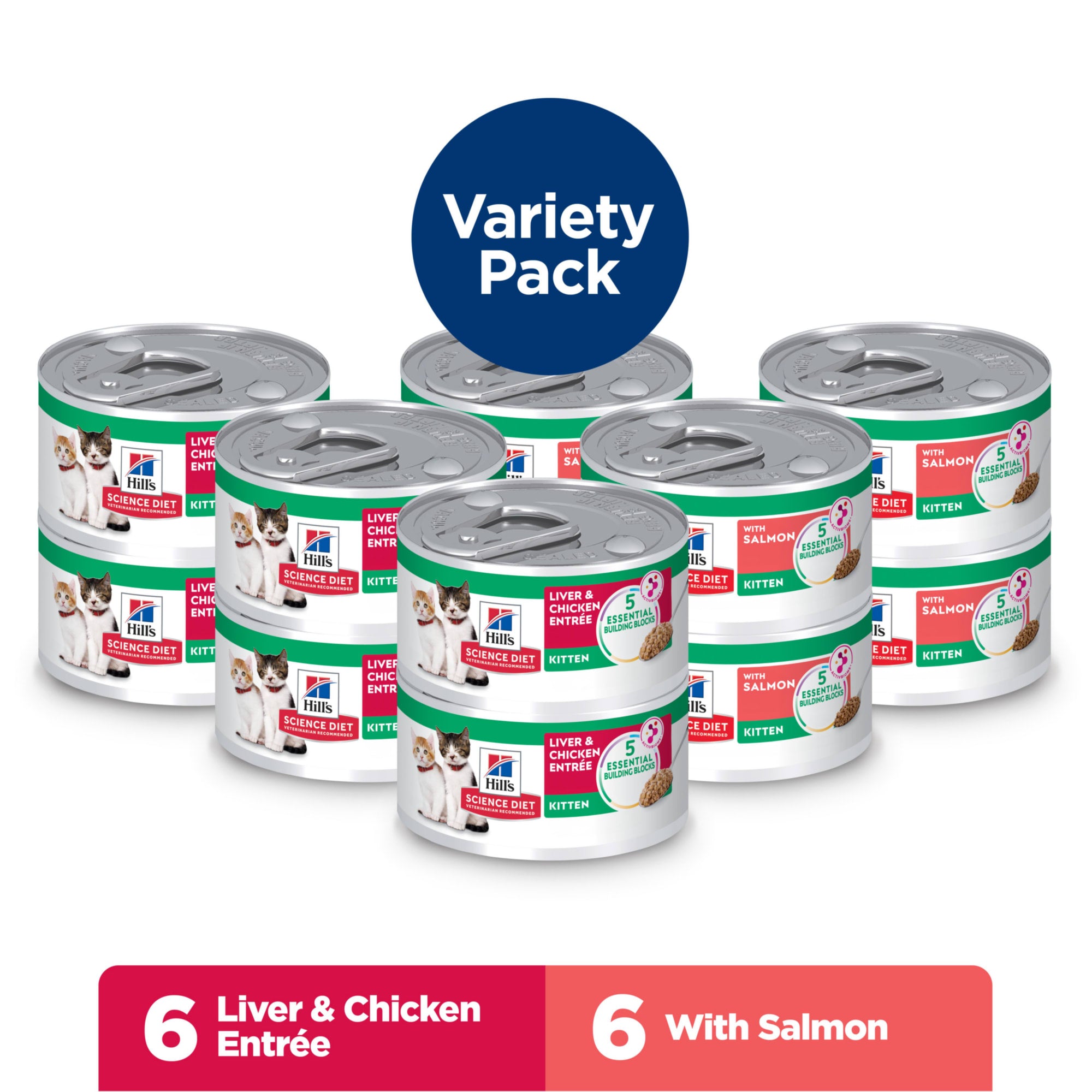 HILLS SCIENCE DIET Cat - Liver & Chicken Entree Kitten Canned Food