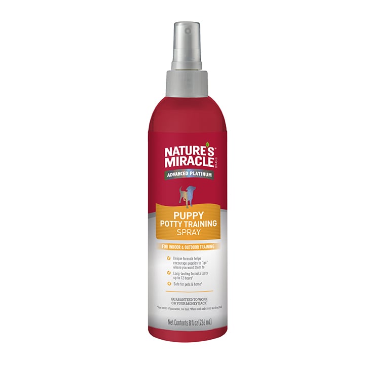 Natures Miracle Advanced Platinum Puppy Potty Training Spray  8 Oz