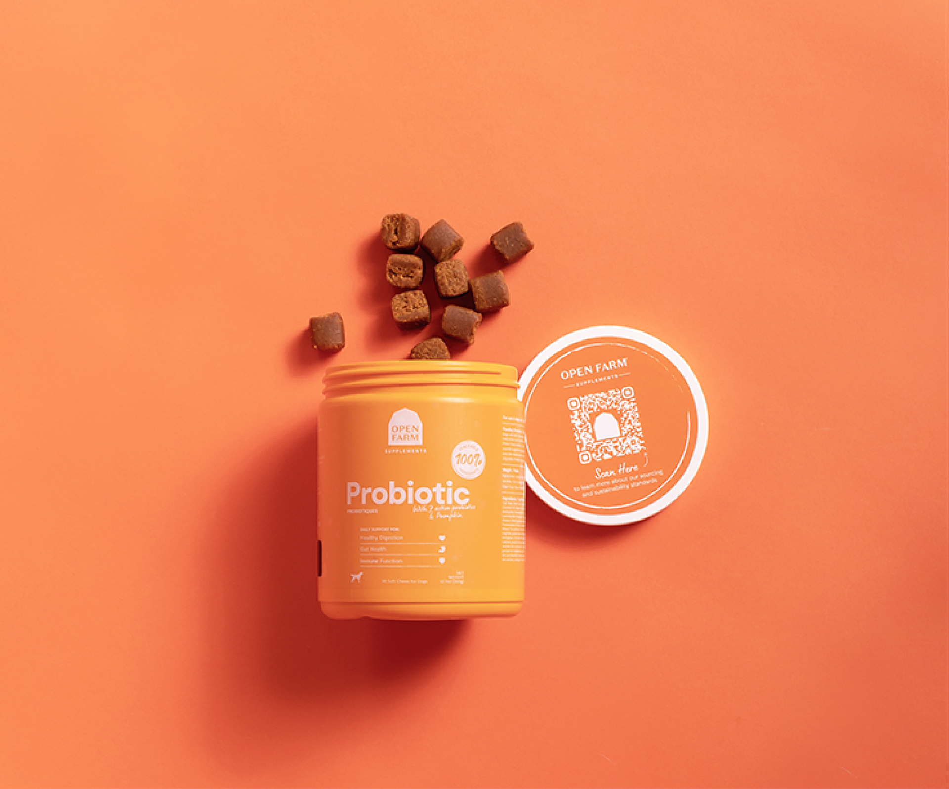 OPEN FARM DOG - Probiotic Supplement Chews