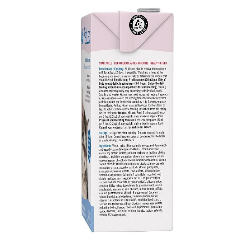 PetLac Kitten Milk Replacement Liquid - 32oz