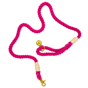 Pink Papyrus Rope Leash