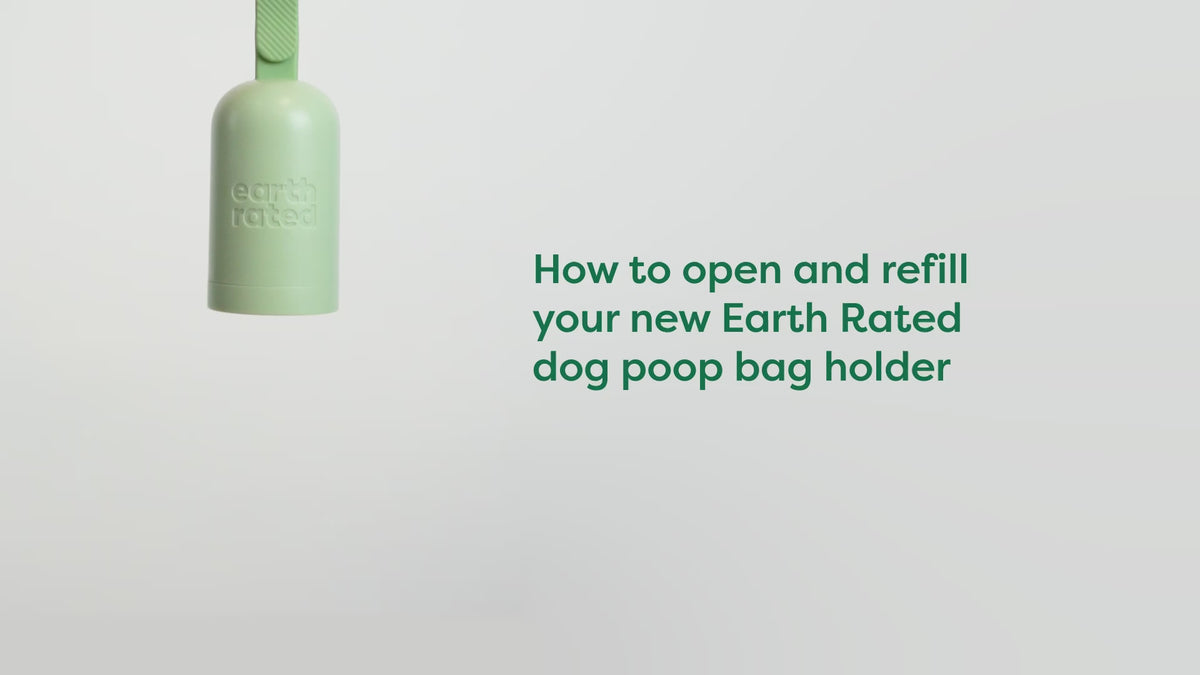 Load video: EARTH RATED DOG UNSCENTED BAG LEASH DISPENSER 2.0