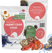 Snout and Shell Hermit Crab Food - Blue Waves
