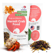 Snout and Shell Hermit Crab Food - Bugs and Bloom