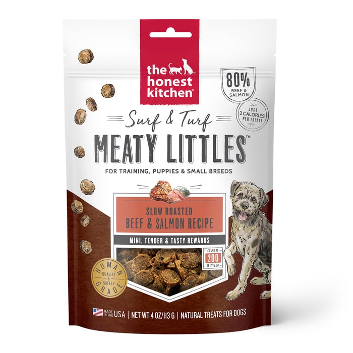 THE HONEST KITCHEN Dog - Beef & Salmon Meaty Littles Treats 4 oz