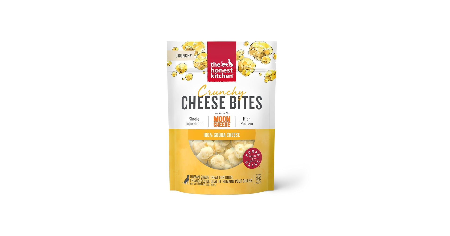 THE HONEST KITCHEN Dog - Crunchy Gouda Cheese Bites