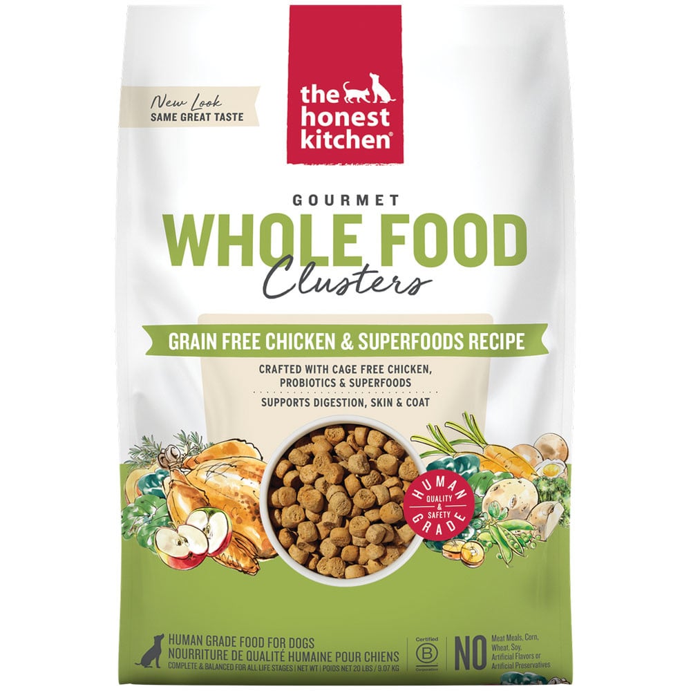THE HONEST KITCHEN Dog - Grain Free Chicken Whole Food Clusters Kibble