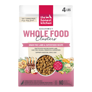 THE HONEST KITCHEN Dog - Grain Free Lamb Whole Food Clusters Kibble 4 lb