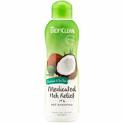 TROPICLEAN Dog & Cat - Oatmeal & Tea Tree Medicated Itch Relief Shampoo 20 oz