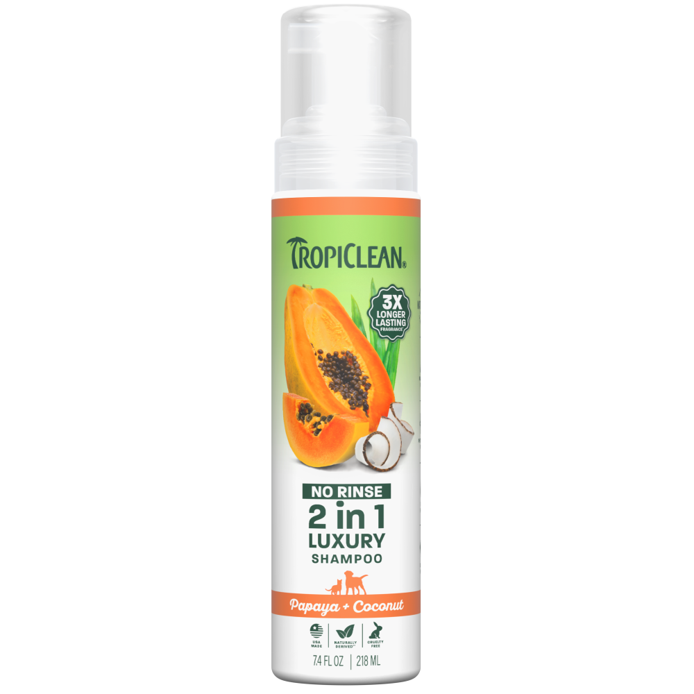 TROPICLEAN Dog & Cat - Papaya Mist Deodorizing Pet Spray 8 oz