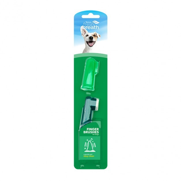 TROPICLEAN Dog - Fresh Breath Finger Brush 2 Pack