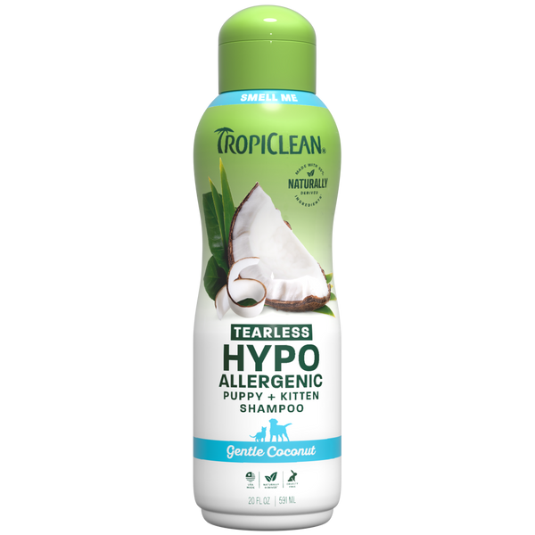 TROPICLEAN Puppy & Kitten Hypoallergenic Shampoo 20 oz