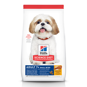 HILLS SCIENCE DIET Dog - Adult 7+ Small Bites Chicken & Brown Rice Dry Food
