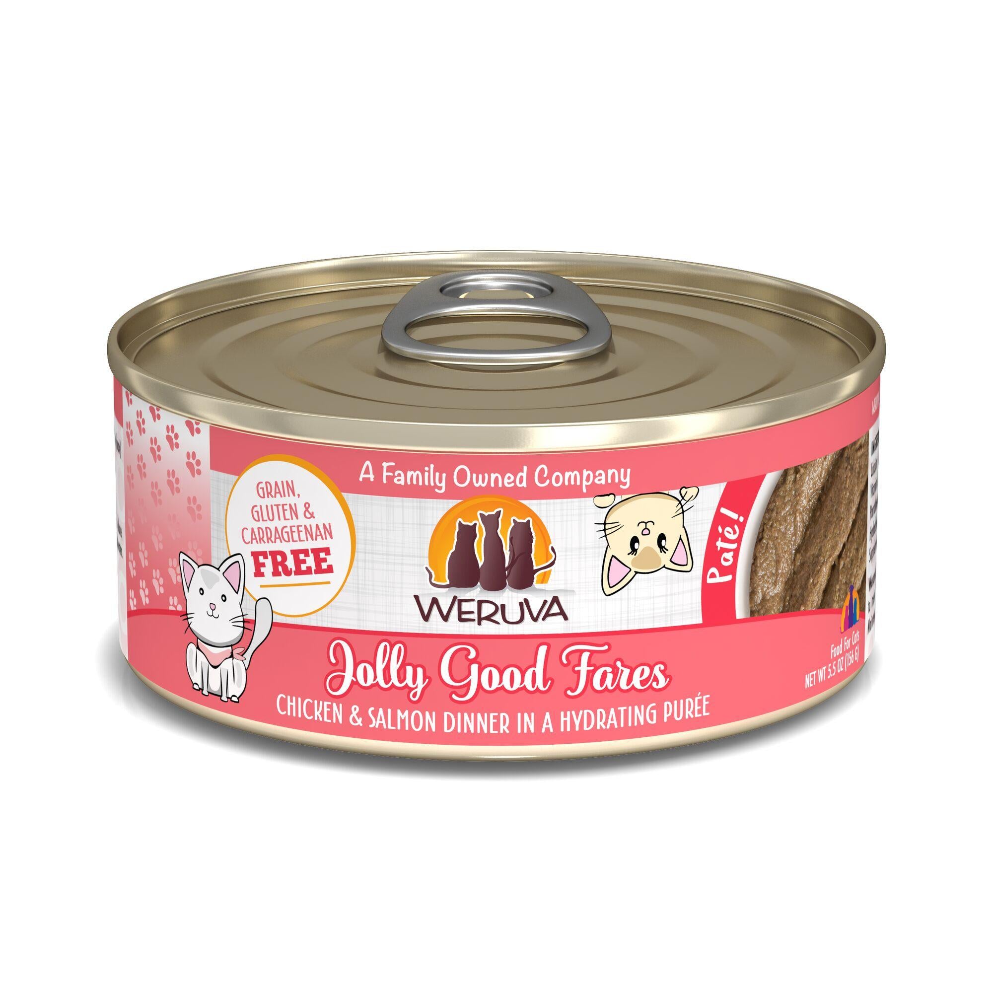 WERUVA CAT PATE JOLLY GOOD FARES 5.5OZ