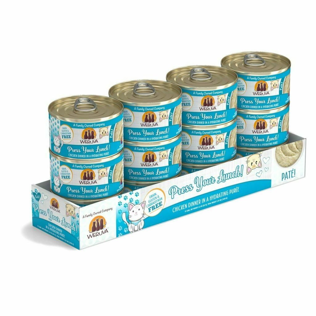 WERUVA CAT PATE PRESS YOUR LUNCH 5.5OZ