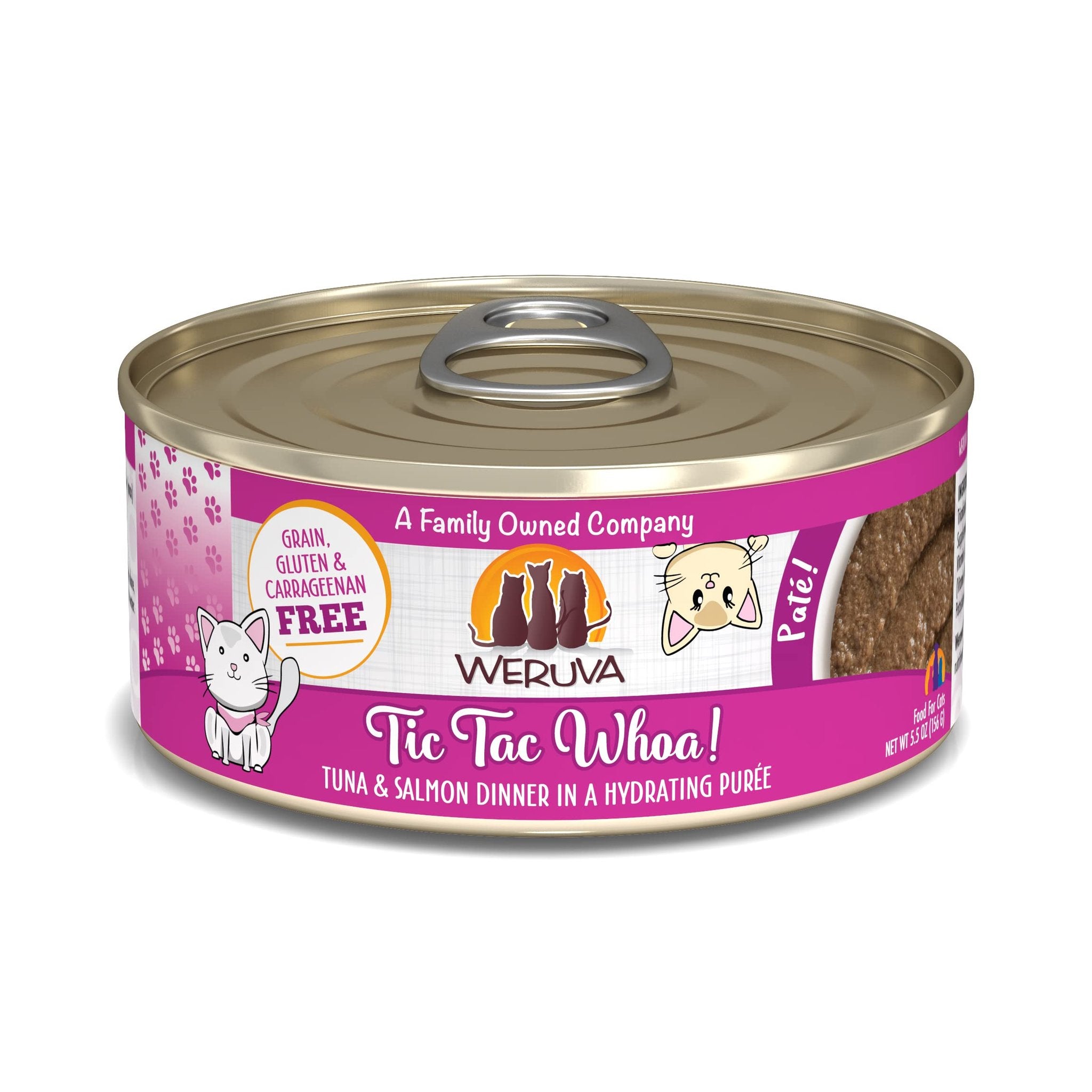 WERUVA CAT PATE TIC TAC WHOA 5.5OZ SINGLE CAN