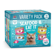 WERUVA CAT SEAFOOD EAT IT 3OZ VARIETY