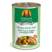 Weruva Classics Cirque De La Mer with Tuna & Veggies in Pumpkin Soup Wet Dog Food, 14 Oz.