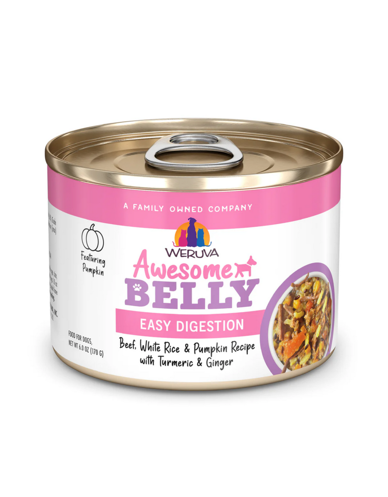 WERUVA DOG BELLY BEEF & RICE 6OZ