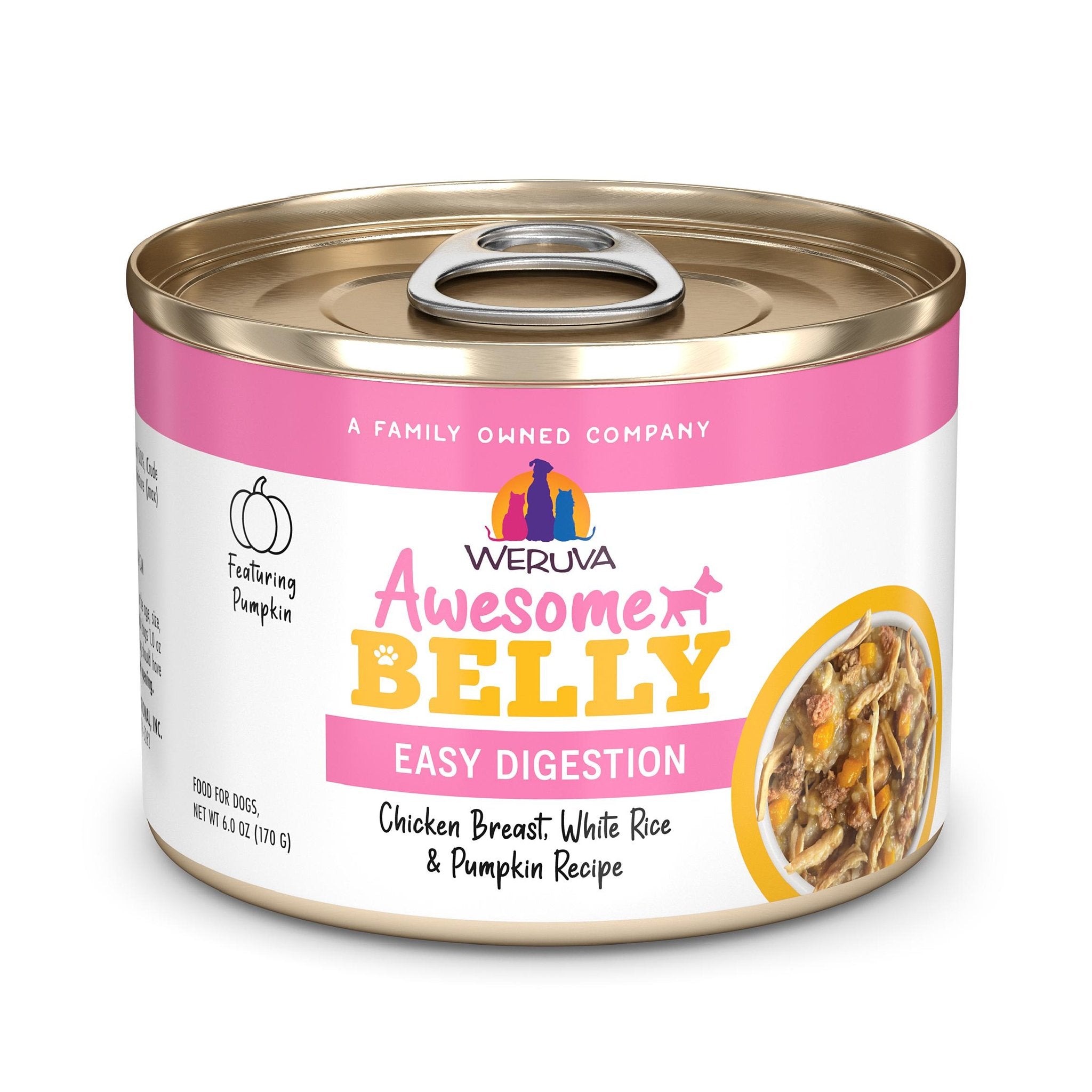WERUVA DOG BELLY CHICKEN & RICE 6OZ